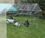 KERBL Freigehege Erweiterungselement 110 x 103 x 103 cm